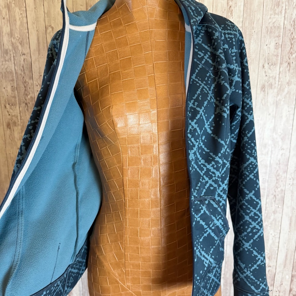 Columbia Blue Sweet Slope Soft Shell Fleece-Lined Jacket - Picture 5 of 6